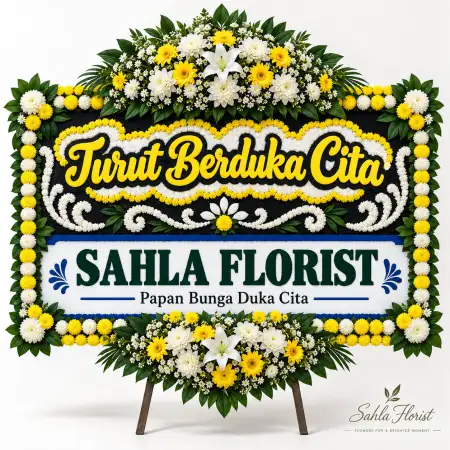 Papan Bunga Duka Cikole